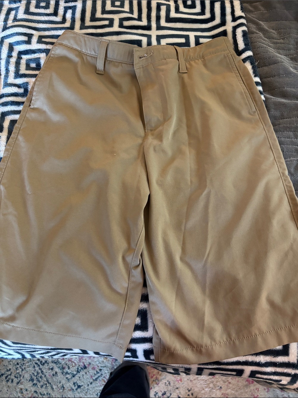 BACK TO SCHOOL! Under Armour Boys Tan Performance Shorts